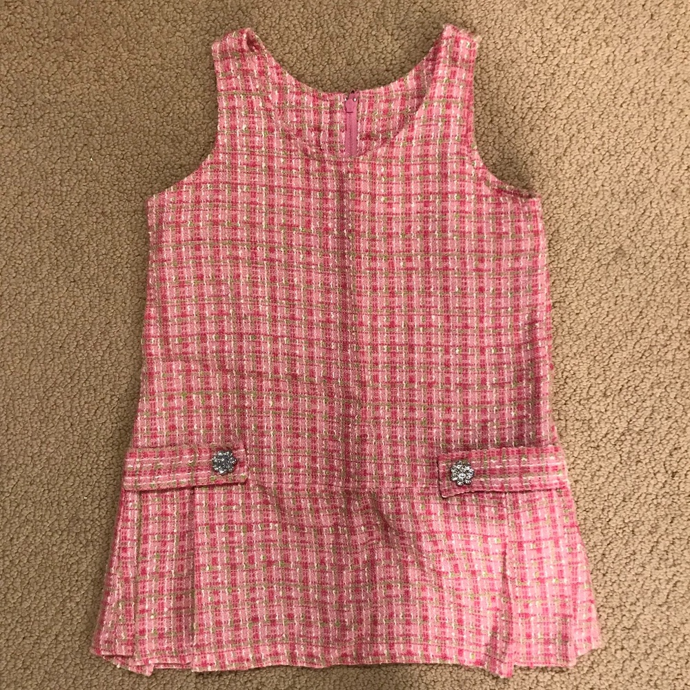 Sweet Little Girls Hot Pink Jumper